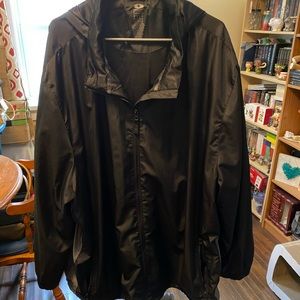 Jacket.  Black in colour